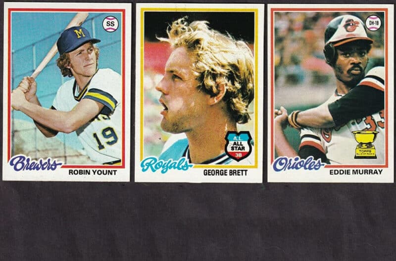 Near Mint NM 1978 Topps Milwaukee Brewers Complete Team Set 27 Cards 