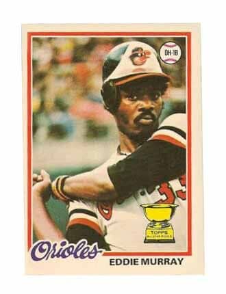 1978 Topps Eddie Murray Baltimore Orioles #36 Baseball Card