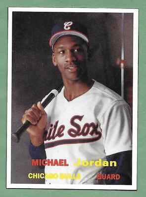 1990 SCD Baseball Pocket Price Guides Hand Cut #51 Michael Jordan HOF PSA 10