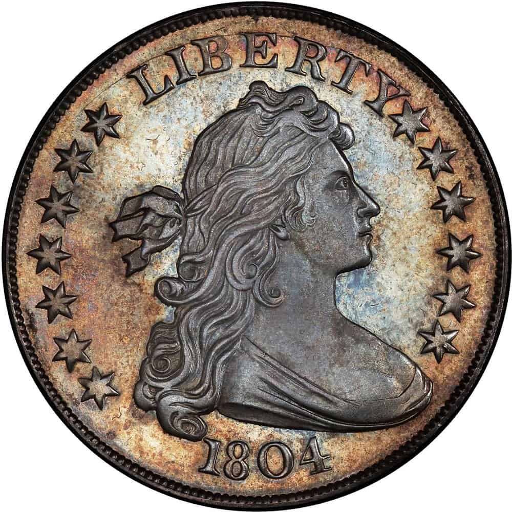 1804 Draped Bust Dollar, Class I, PCGS PR68