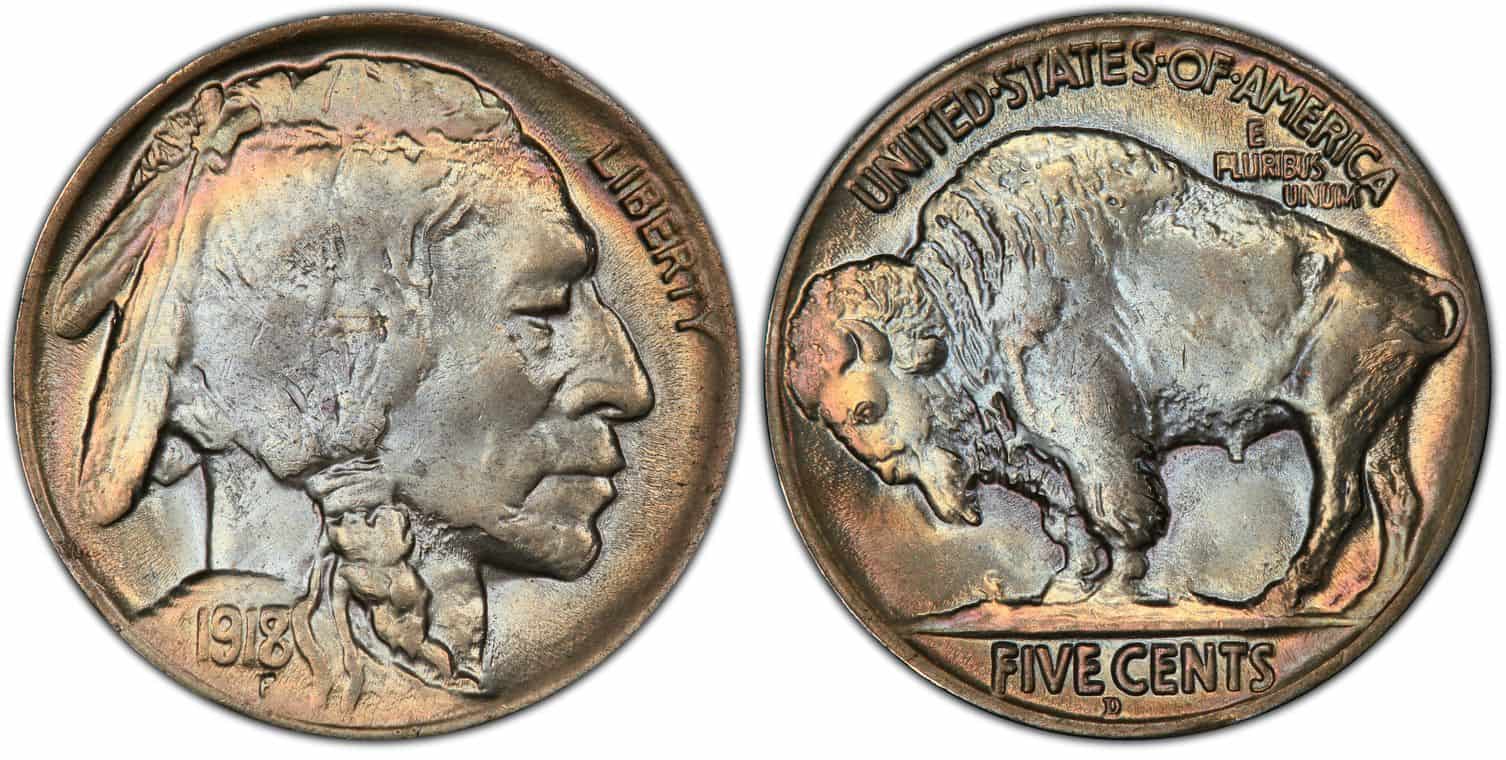 19187 D MS 65 Buffalo nickel