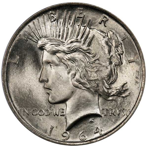 1964-D Peace Dollar