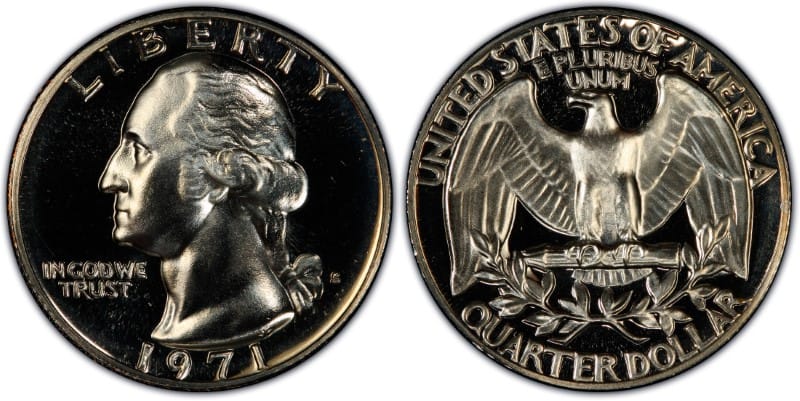 1971-S Washington Quarter Proof Coin