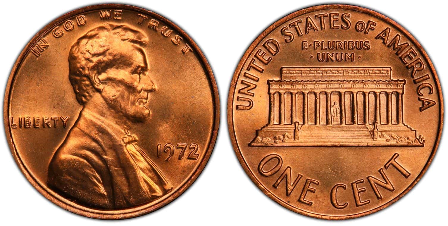 1972 Lincoln Cent (Double Die)