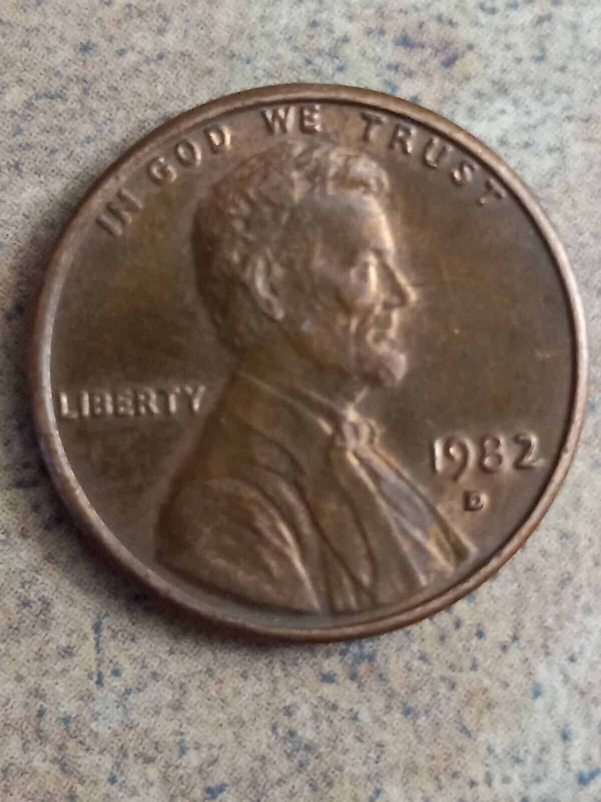 1982 D U.S. Penny and Other Rare Vintage Valuable Coins