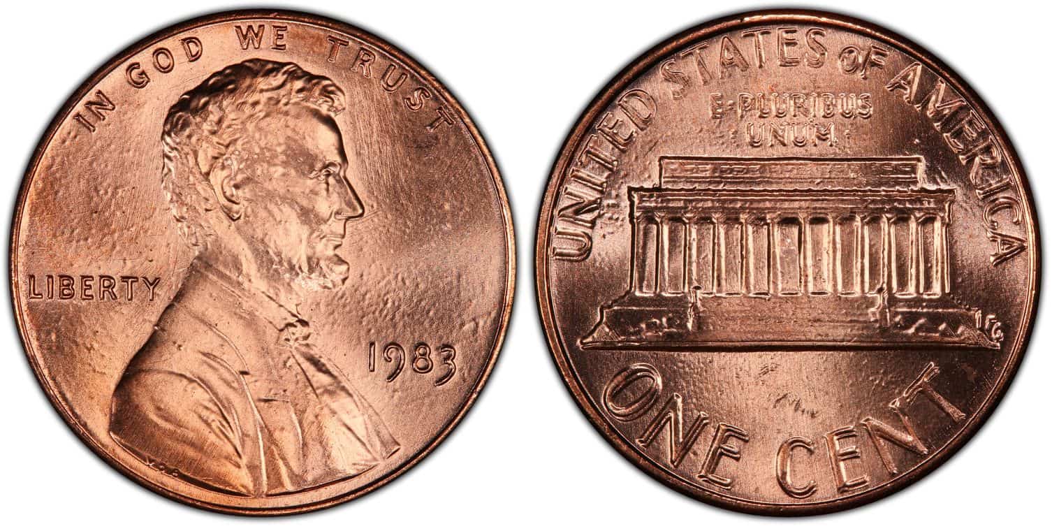1983 Lincoln Wheat Penny (Double Die)