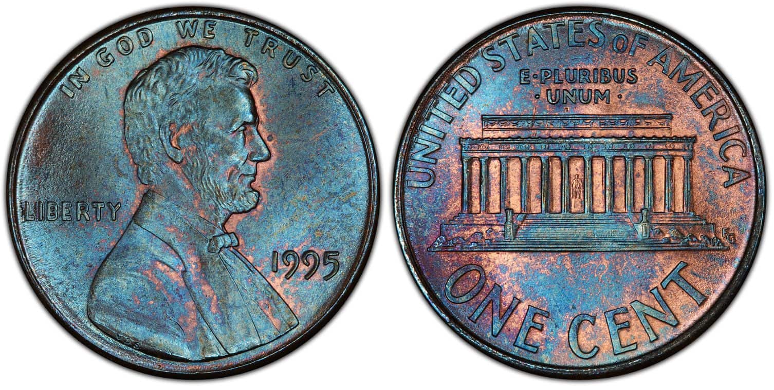 1995 Lincoln Wheat Penny (Double Die)