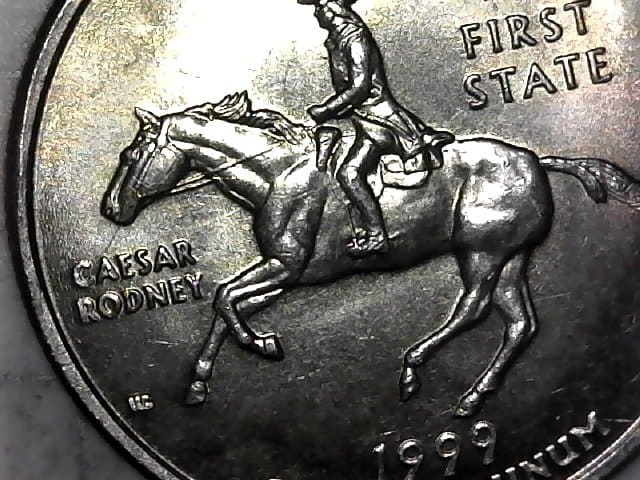 1999-P Delaware Quarter (Spitting Horse)
