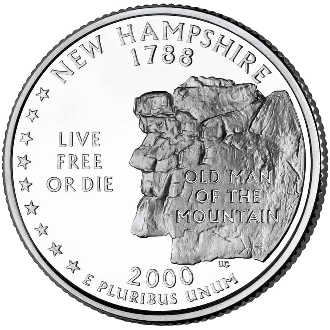 2000 New Hampshire State Quarter