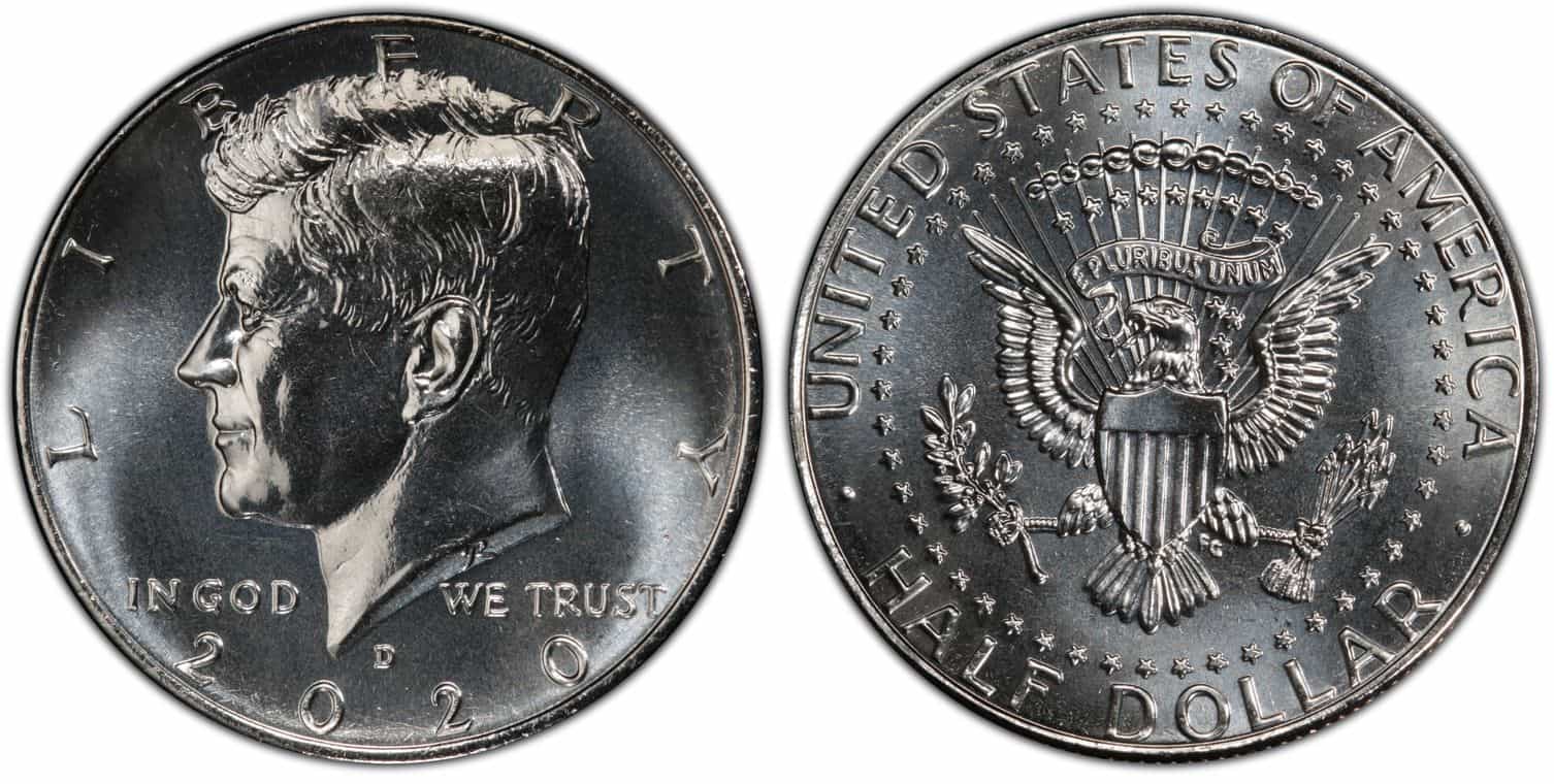 2020 D MS 69 Kennedy half-dollar