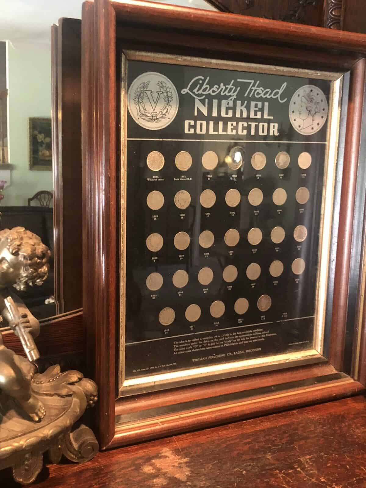 Liberty V Nickel Collection 1883-1912 100% Complete- Incl 1885 Proof! Framed