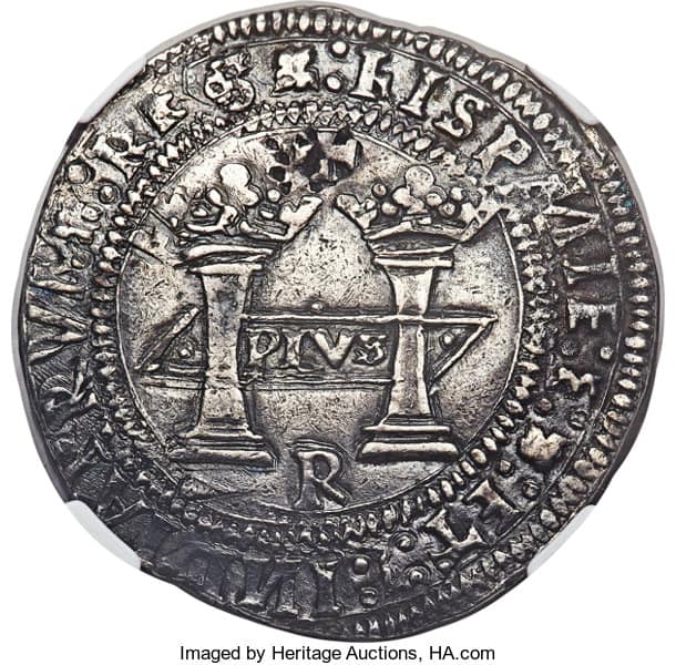 Mexico, 8-Reales, Early Series, c. 1538, NGC AU50