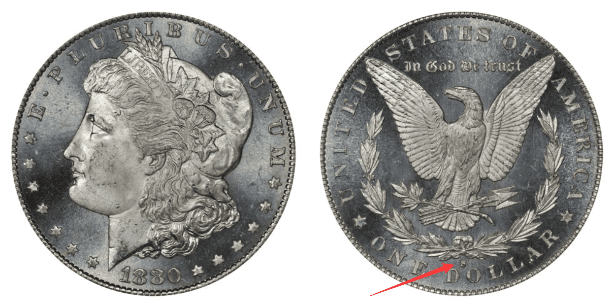 1880 S Silver Dollar Value