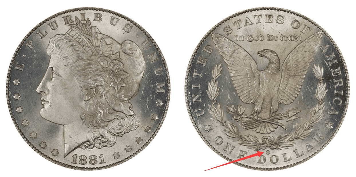 1881 O Silver Dollar Value