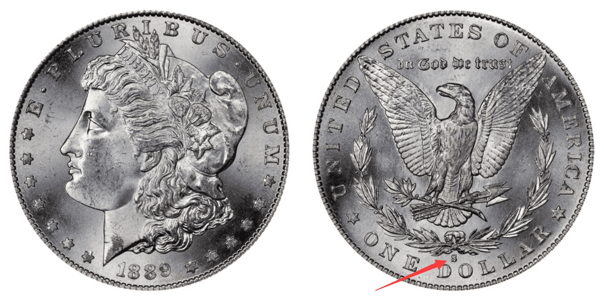 1889 S Silver Dollar Value