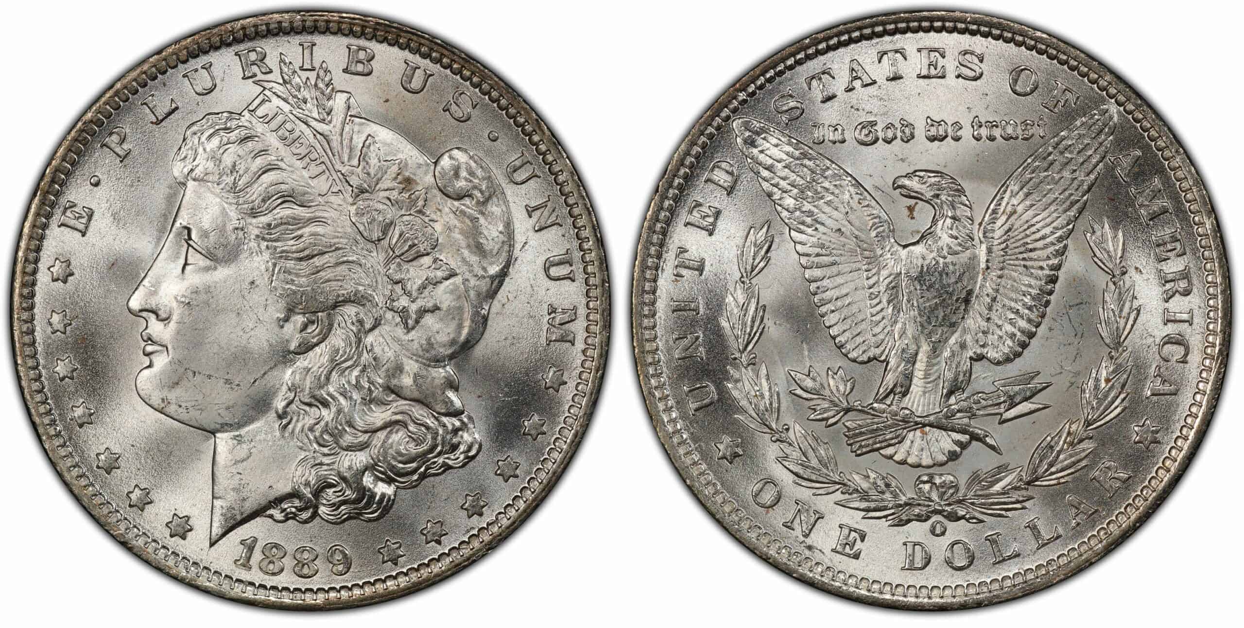 1889 Silver Dollar Die Varieties