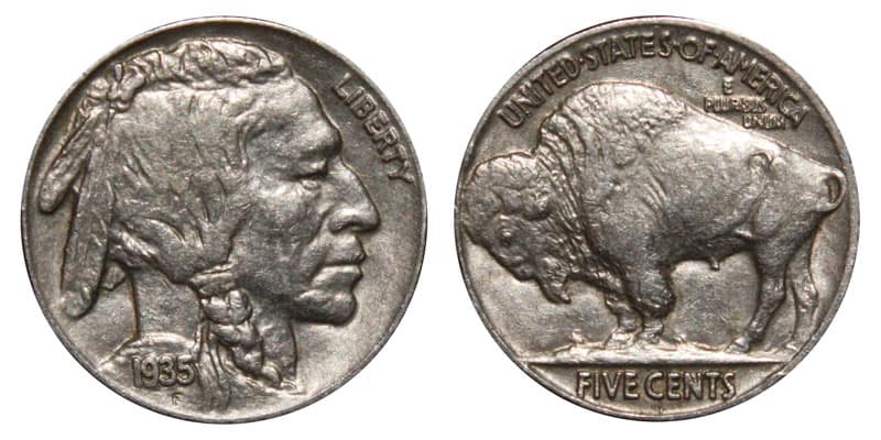 1935 (P) No Mint Mark Buffalo Nickel Value