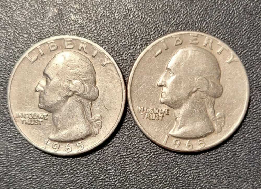 1965 Quarter Value Guide (Errors & No Mint Mark)