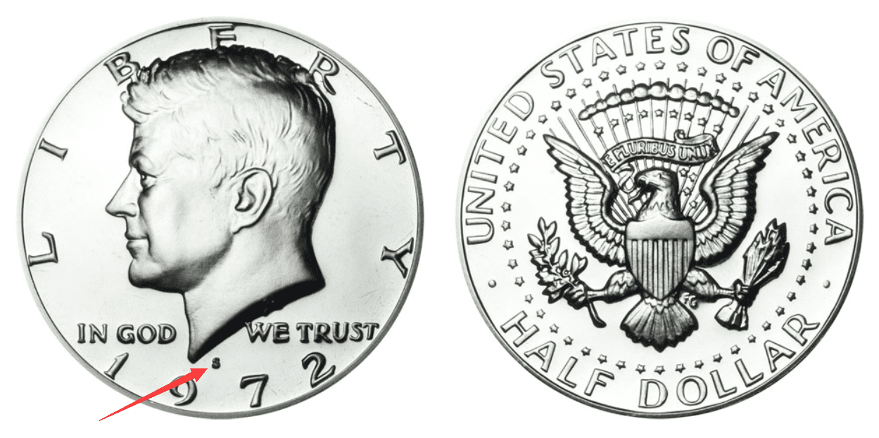 1972 S Half Dollar Value