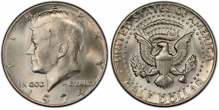 1974 Half Dollar Value Guides (Rare Errors, “D”, “S” and No Mint Mark)