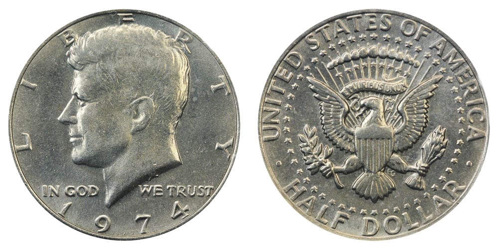 1974 No Mint Mark Half Dollar Value