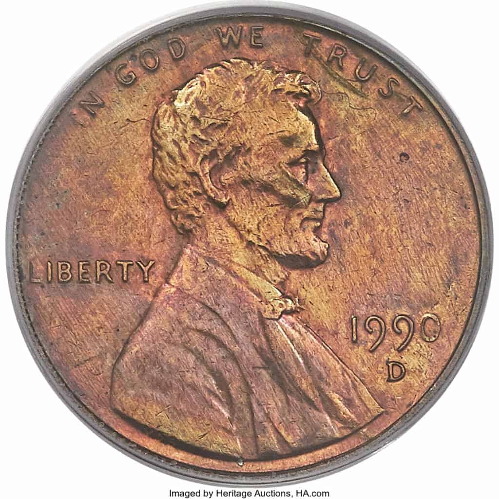 1990 Penny D Value