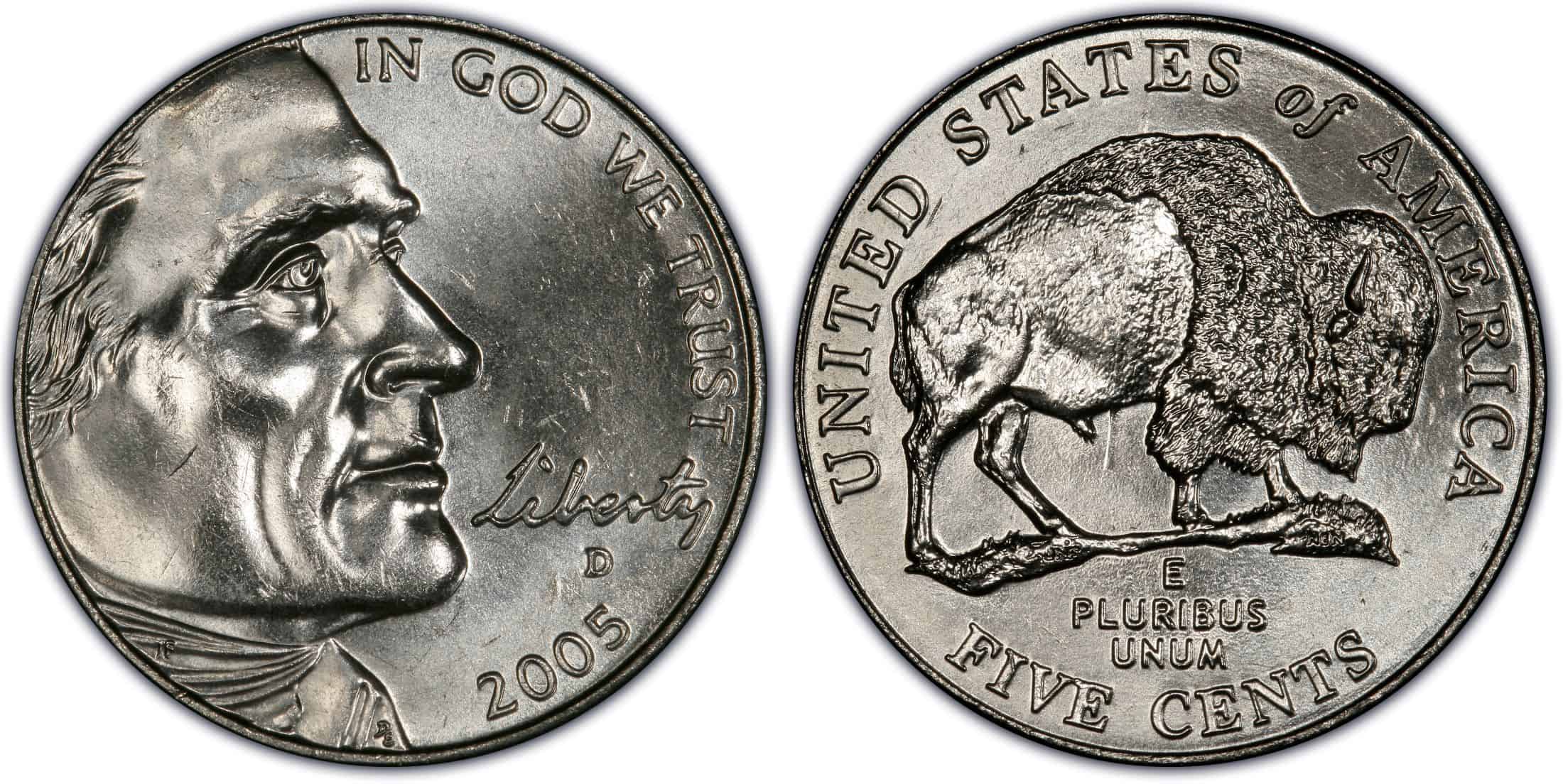 2005 D Buffalo nickel