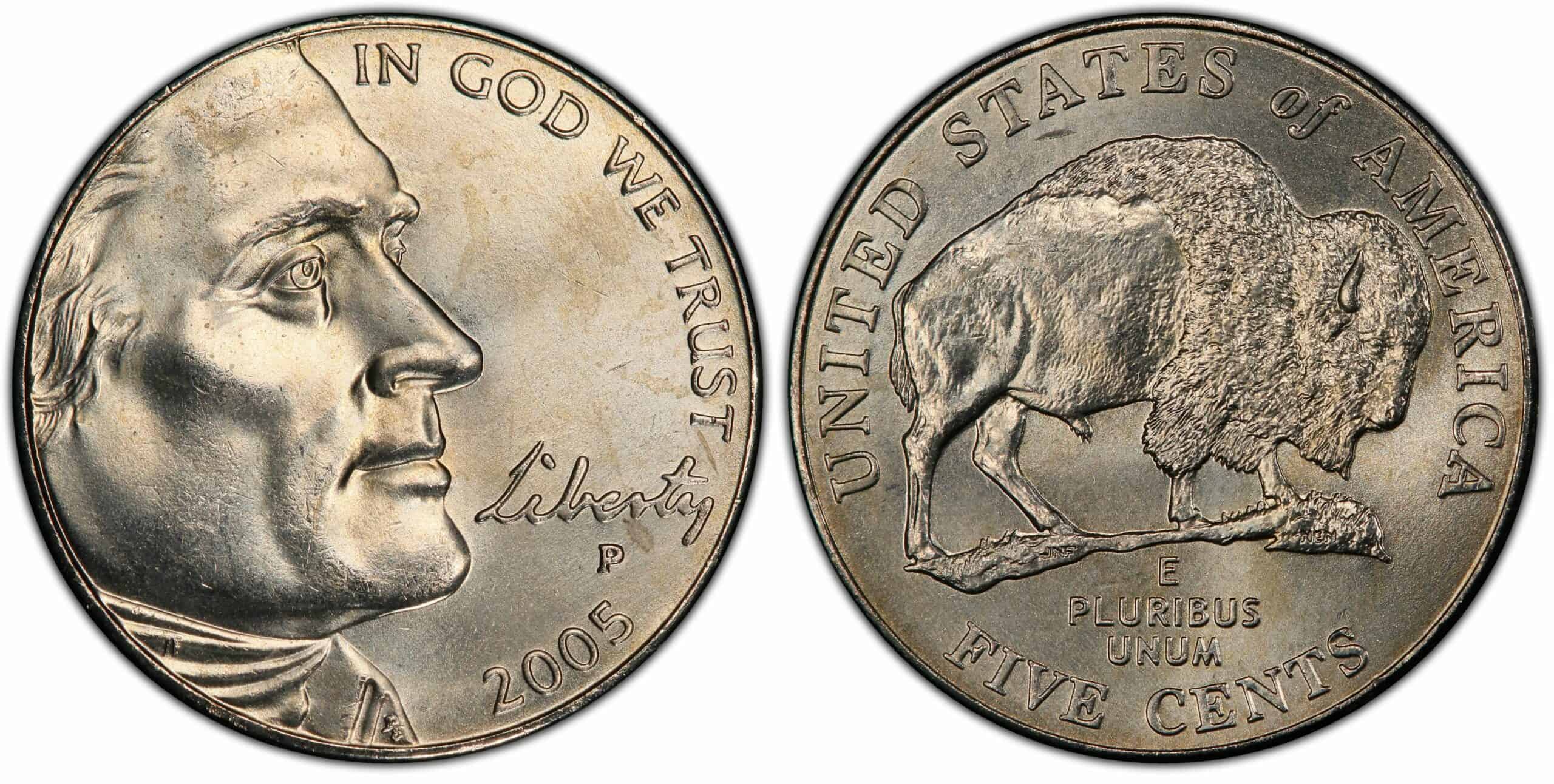 2005 P Buffalo nickel