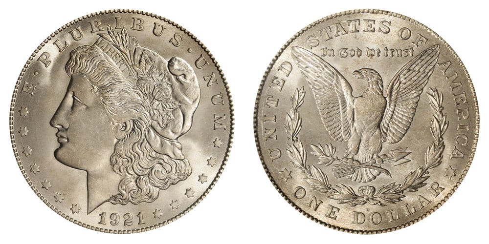 The 1921 “D” Silver Dollar