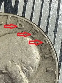 The 1965 Quarter Double Die on the Reverse