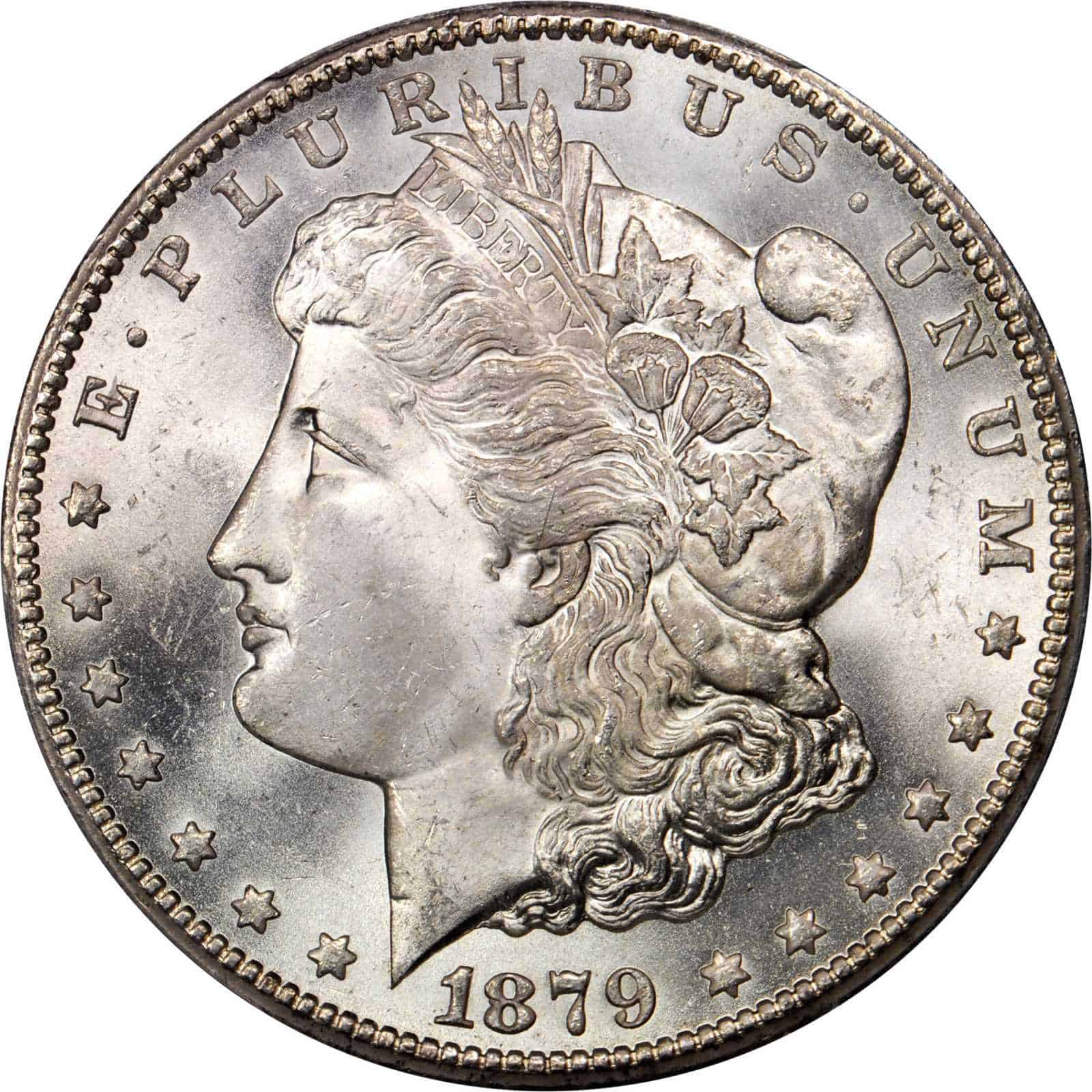 The Obverse of the 1879 Silver Dollar