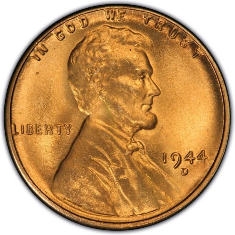 The Obverse of the 1944 Wheat Penny