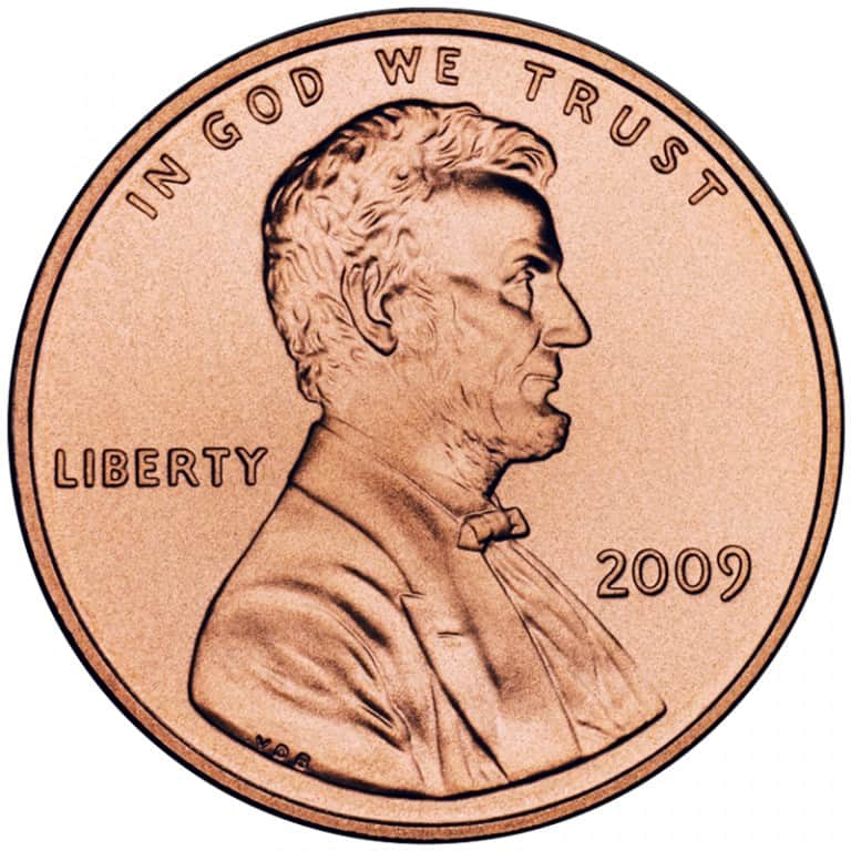 The Obverse of the 2009 Penny