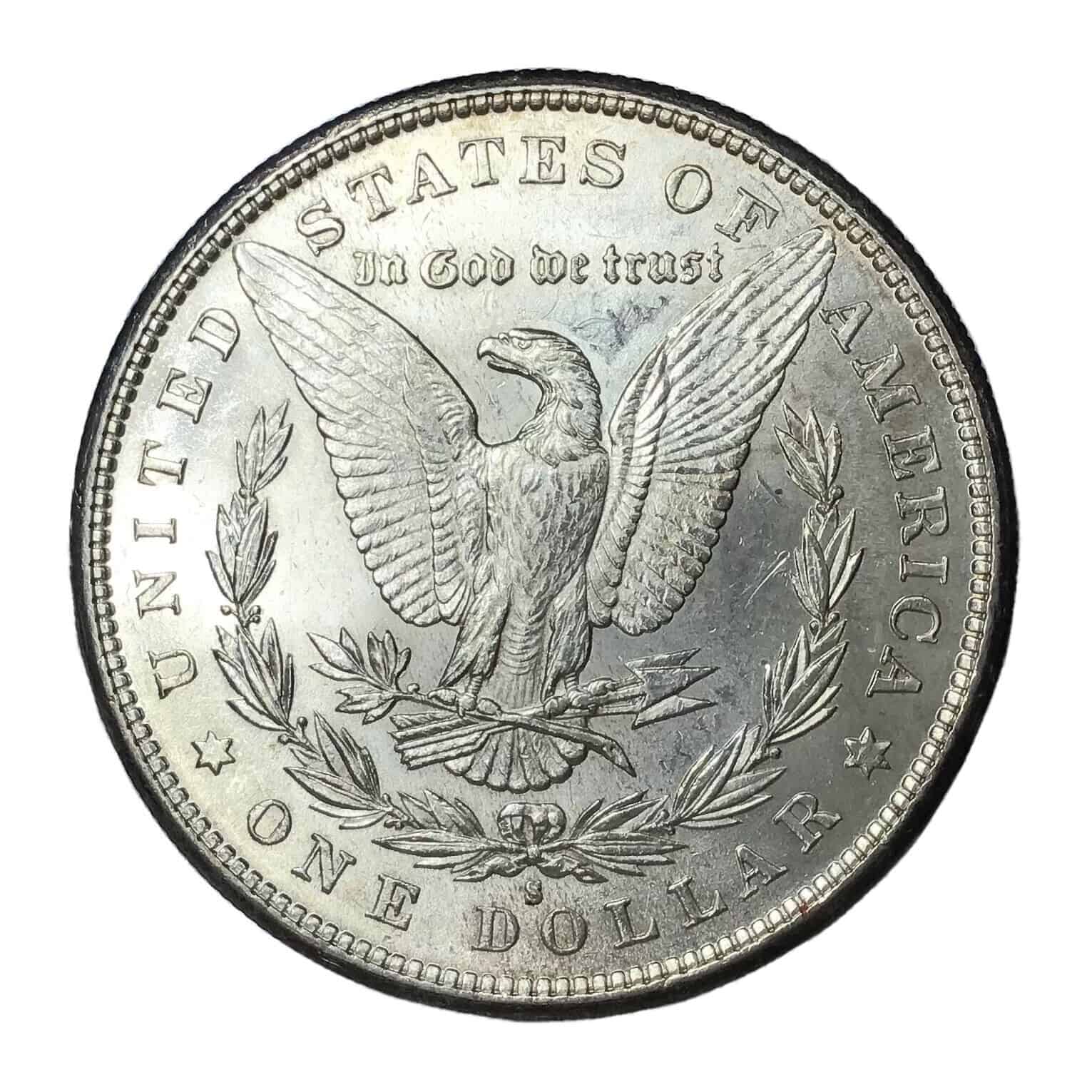 The Reverse of the 1881 Silver Dollar