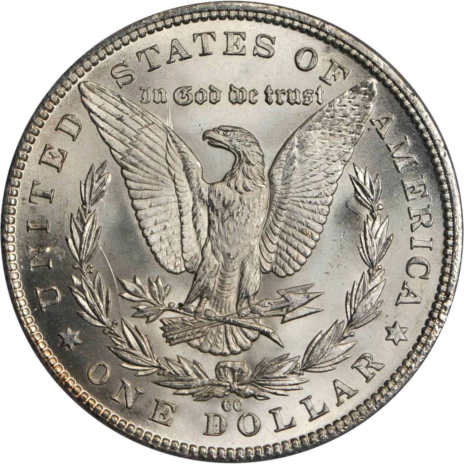 The Reverse of the 1884 Silver Dollar