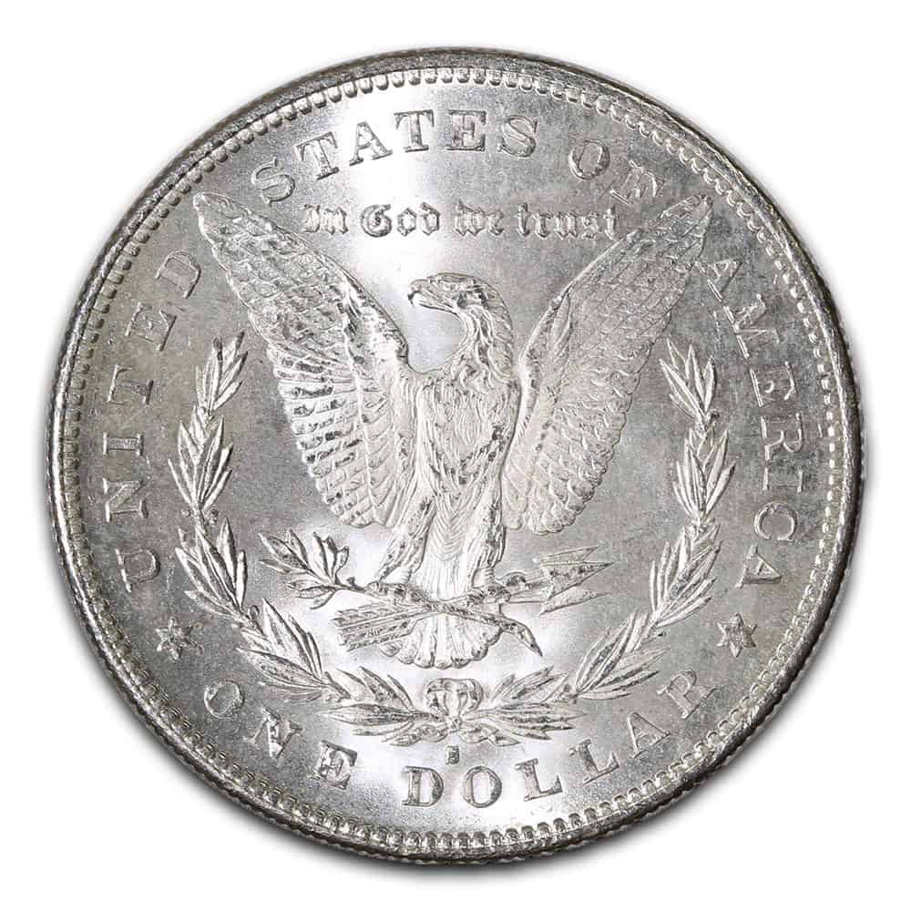 The Reverse of the 1890 Silver Dollar
