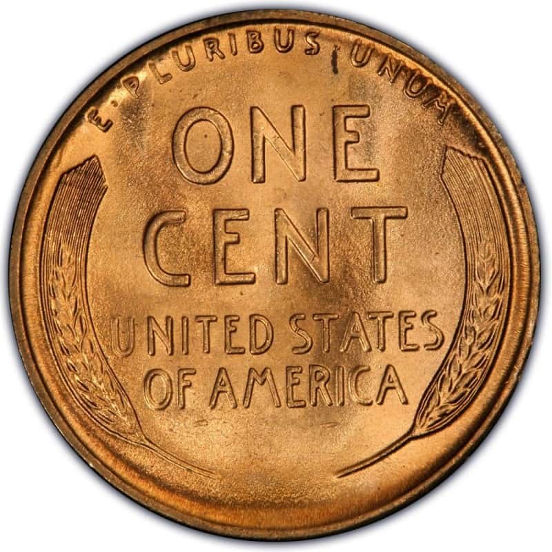 The Reverse of the 1942 Wheat Penny