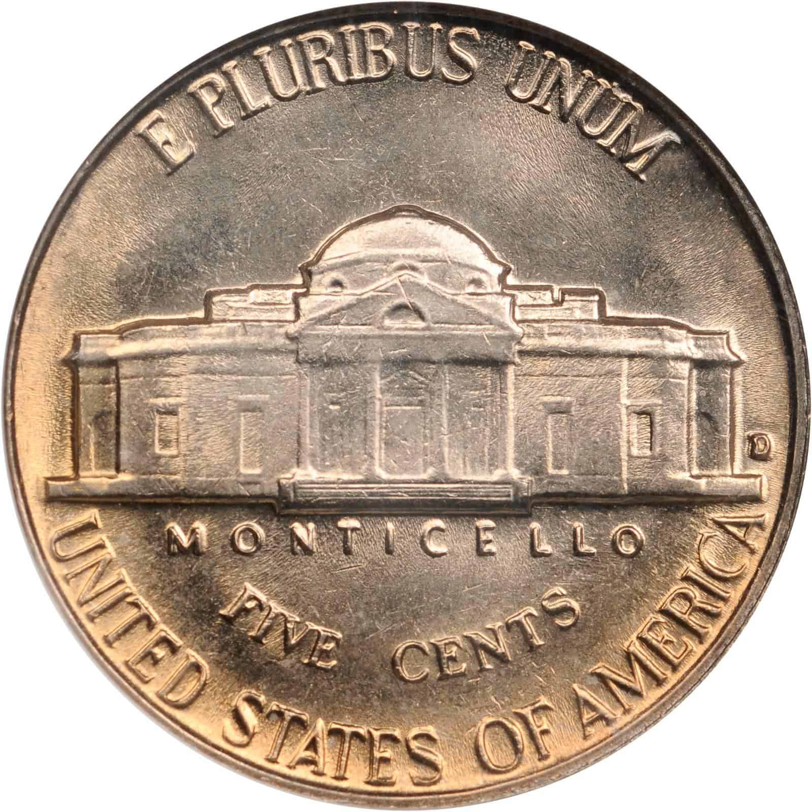 The Reverse of the 1964 Nickel
