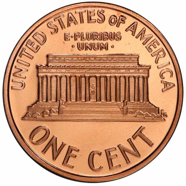 The Reverse of the 1990 Penny
