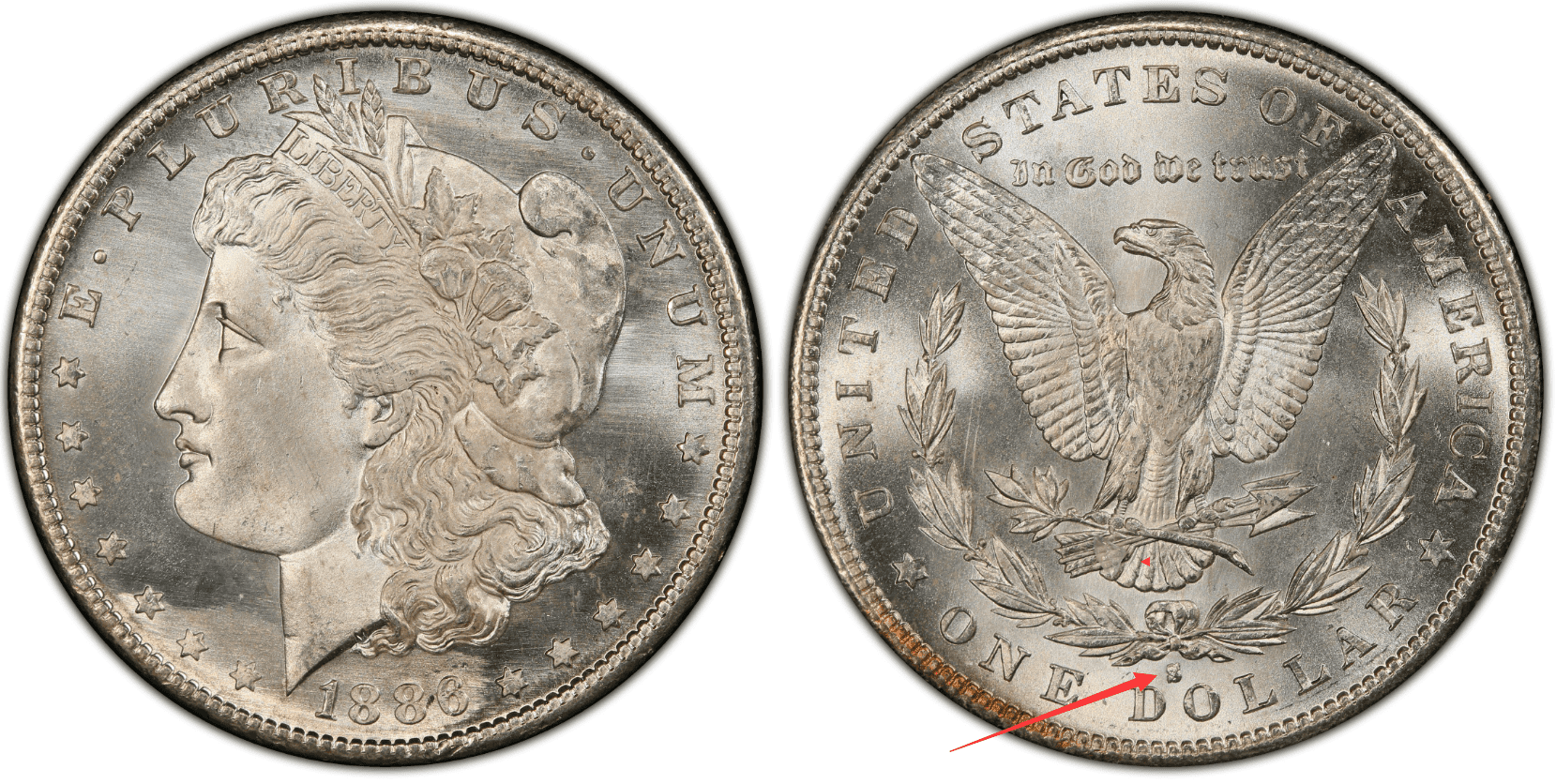 1886-S Silver Dollar Value