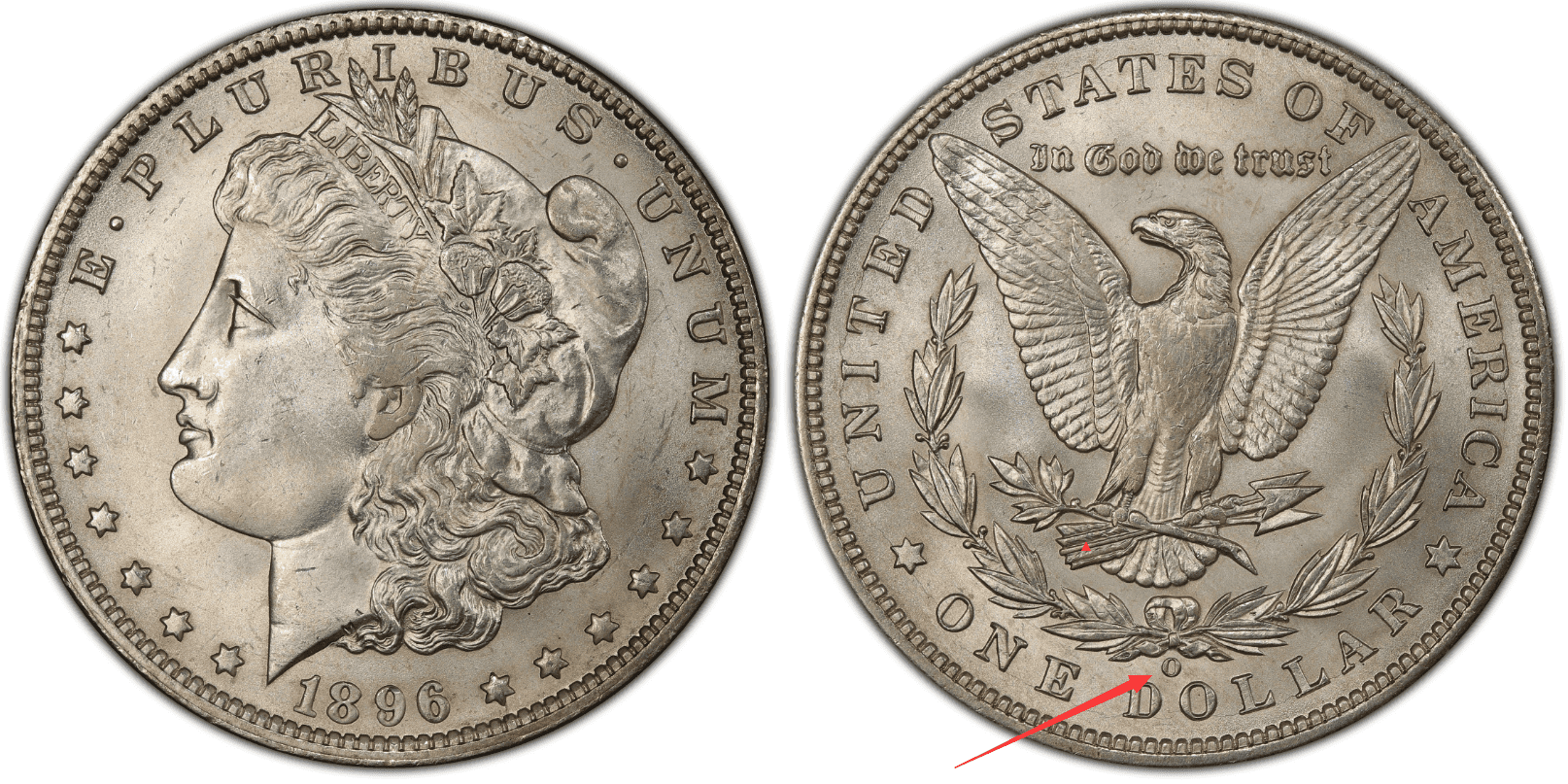 1896 O Silver Dollar Value