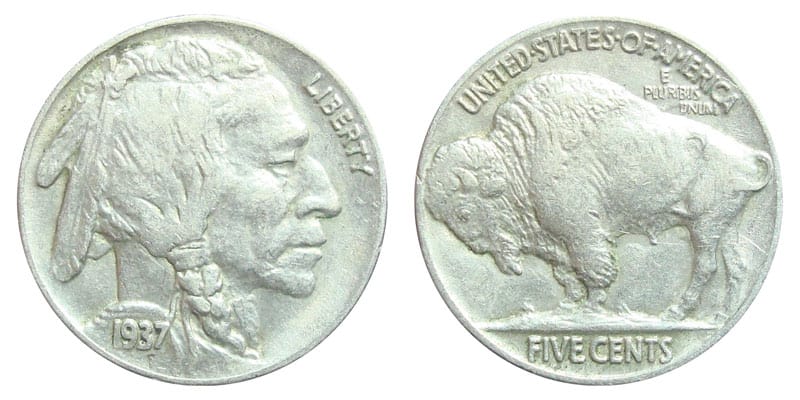 1937 (P) No Mint Mark Buffalo Nickel Value