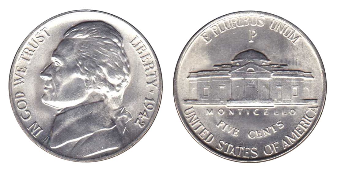 1942 P Nickel Value