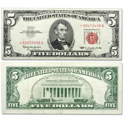 1963 $5 Bill Value Guides 