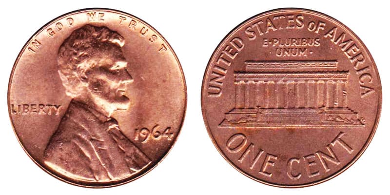1964 Penny Value Guides (Rare Errors, “D”, “SMS” and No Mint Mark)