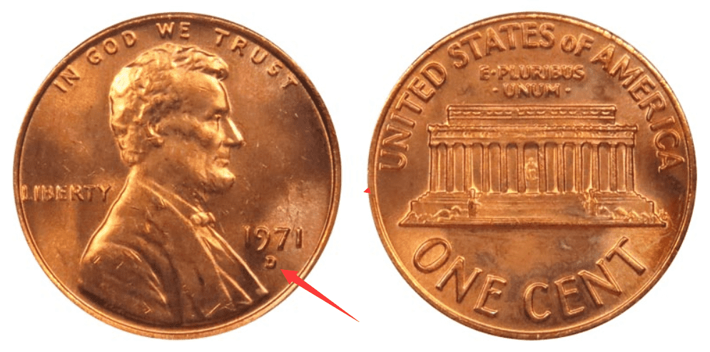 1971 D Penny Value