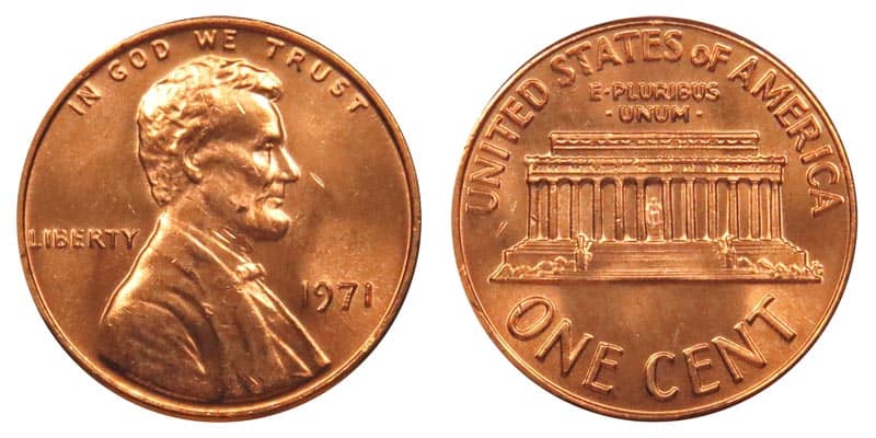1971 (P) Penny Value