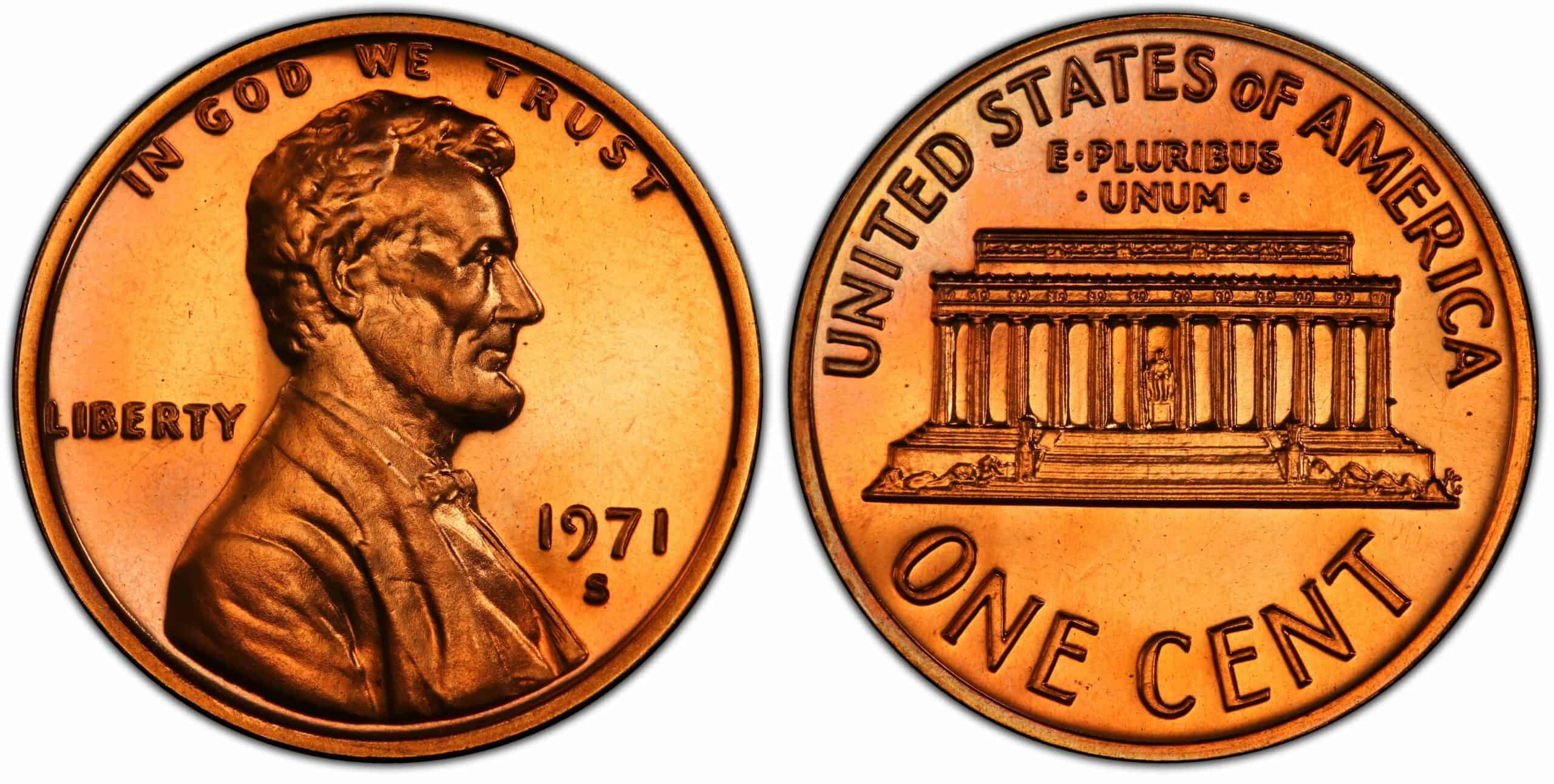1971 S (Proof) Penny Value