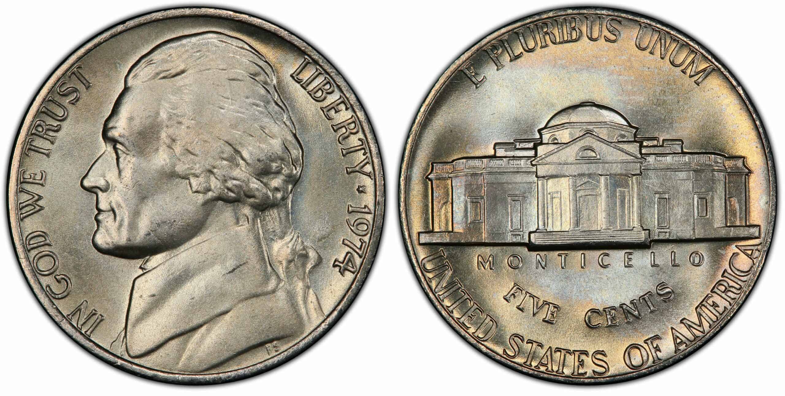 1974 Nickel Value Guides (Errors, “D”, “S” and No Mint Mark)