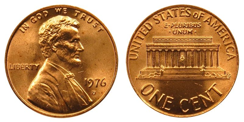 1976-D Penny Value